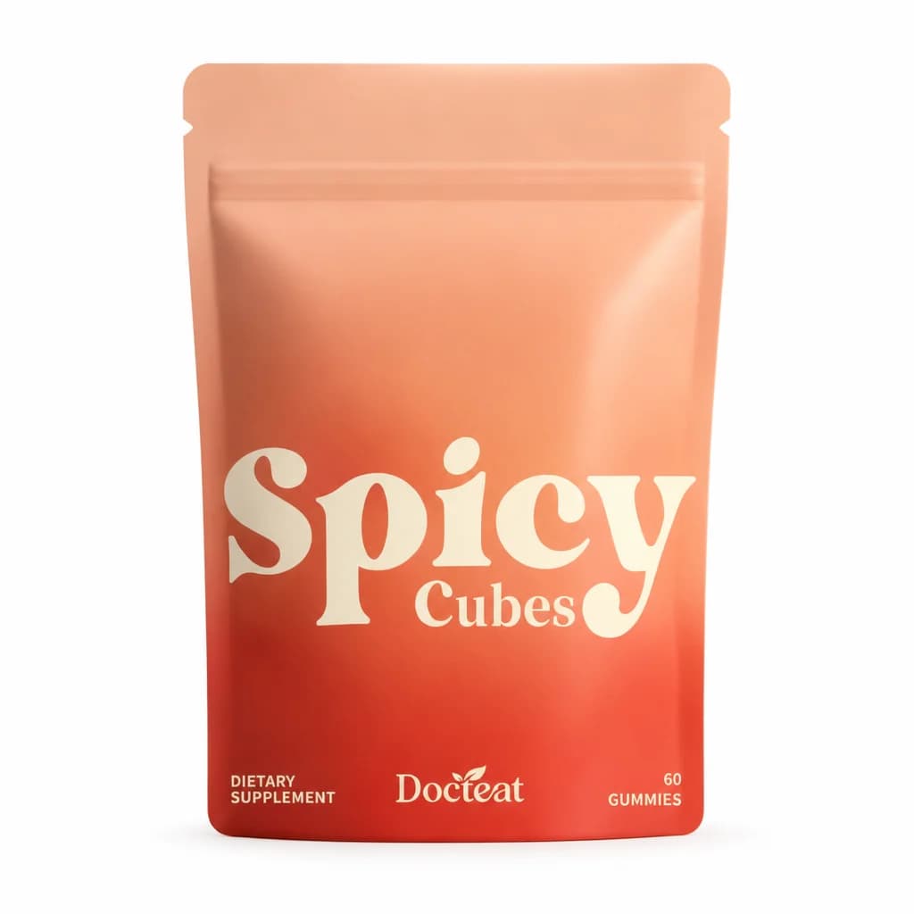 Spicy Cube Gummies for Soothing Emotions 3