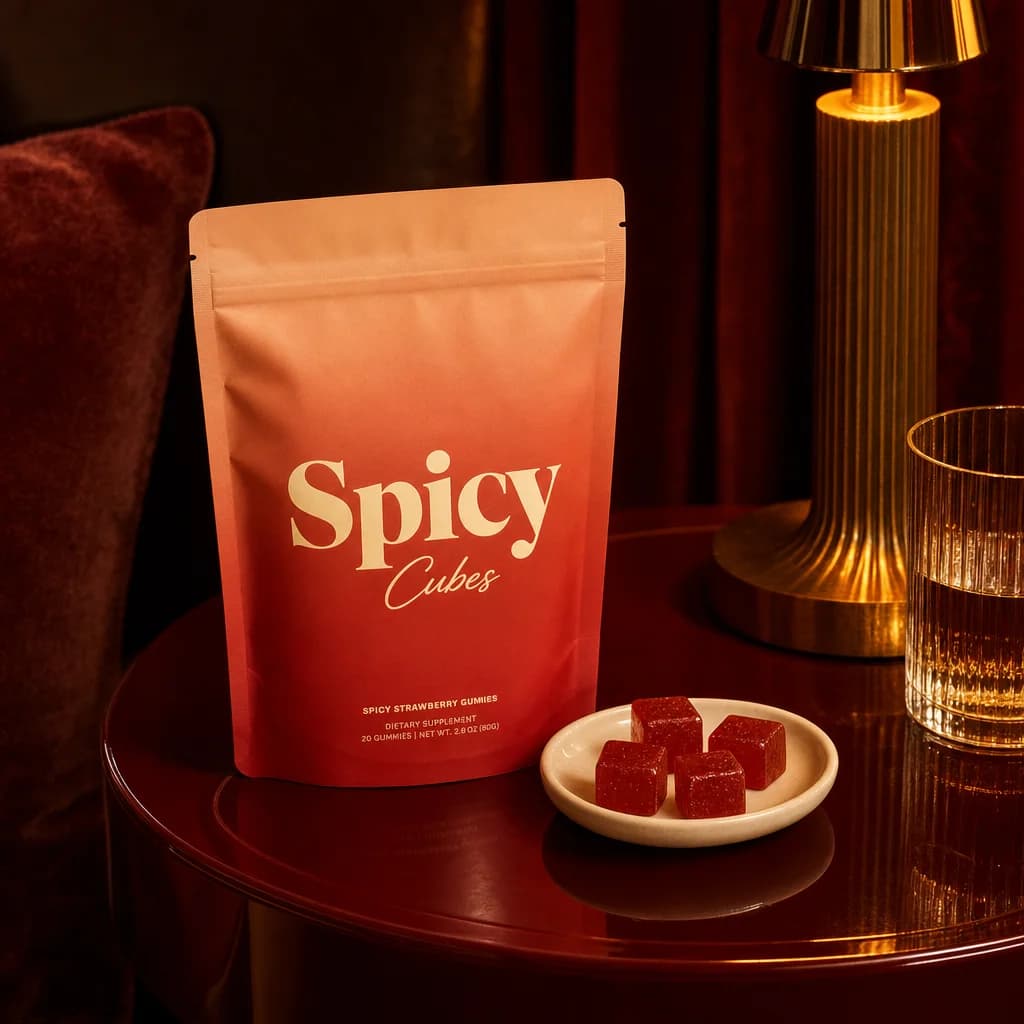 Strictly Lust pouch — 60 sweet-heat cubes